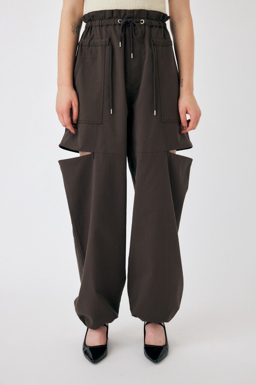 MOUSSY「DOUBLE WAIST UTILITY パンツ」|その他|