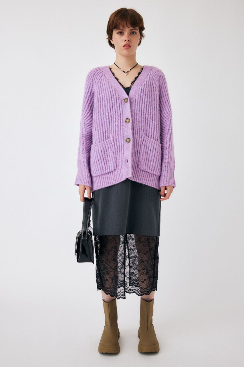 MOUSSY「LACE COMBI ドレス」|ワンピース|