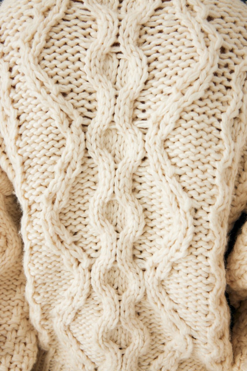 MOUSSY「STITCH CABLE ニット」|ニット・セーター|