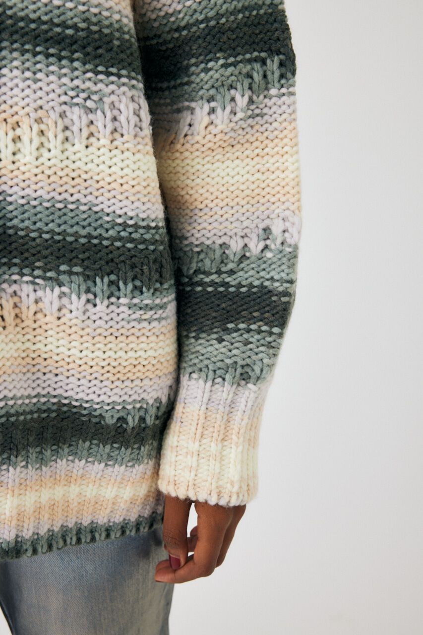 MOUSSY「ITALY YARN OVER カーディガン」|カーディガン|