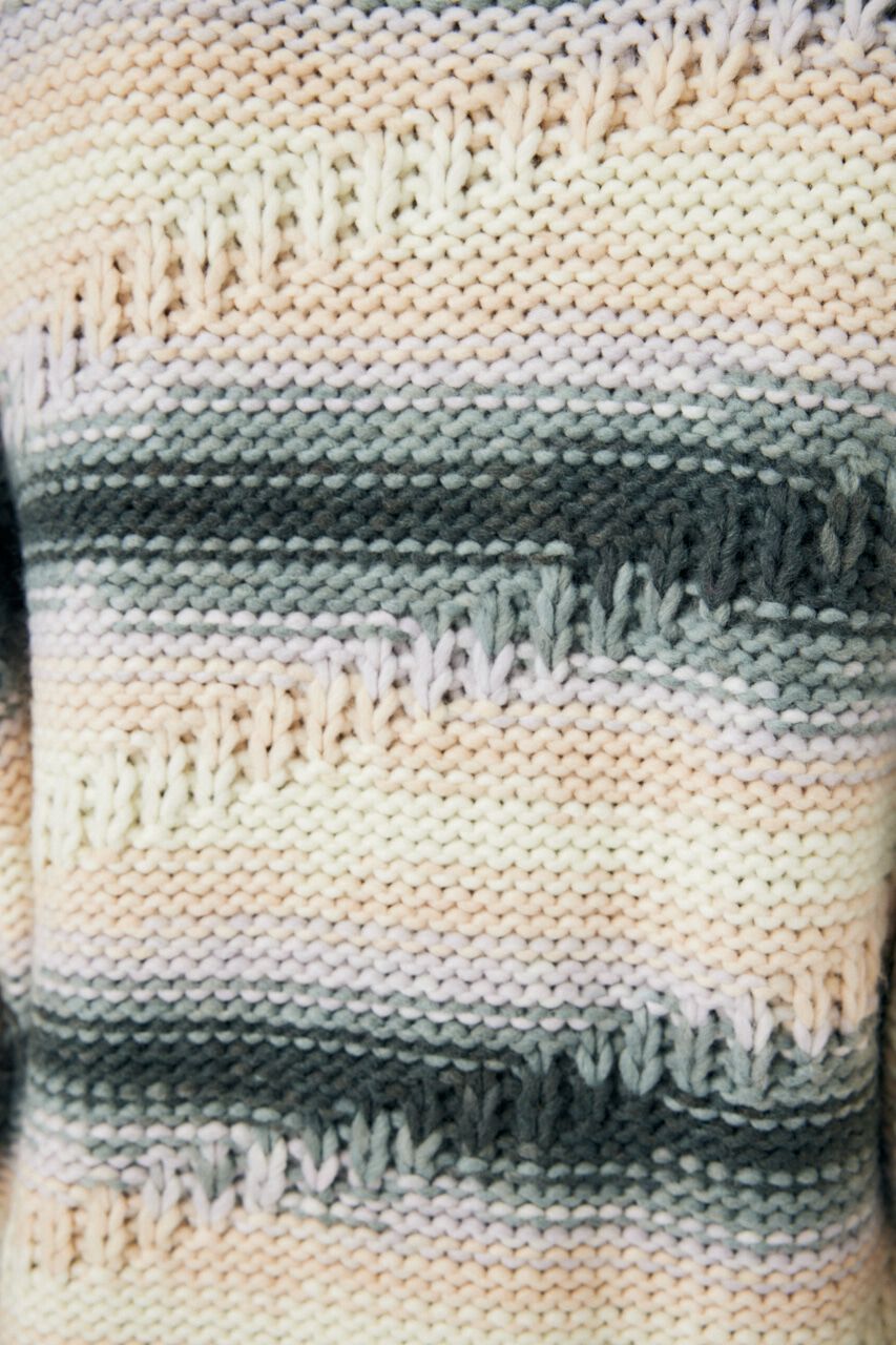 MOUSSY「ITALY YARN OVER カーディガン」|カーディガン|