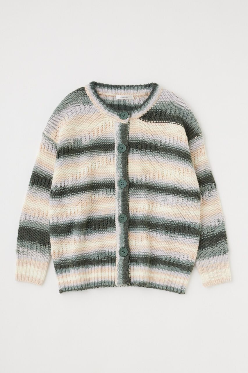 MOUSSY「ITALY YARN OVER カーディガン」|カーディガン|