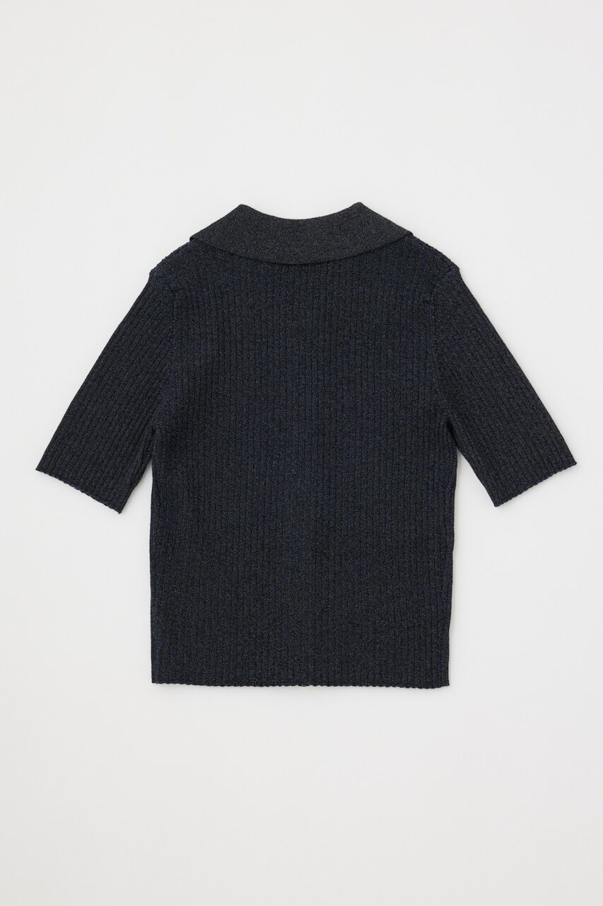 MOUSSY「ZIP UP KNIT シャツ」|ニット・セーター|