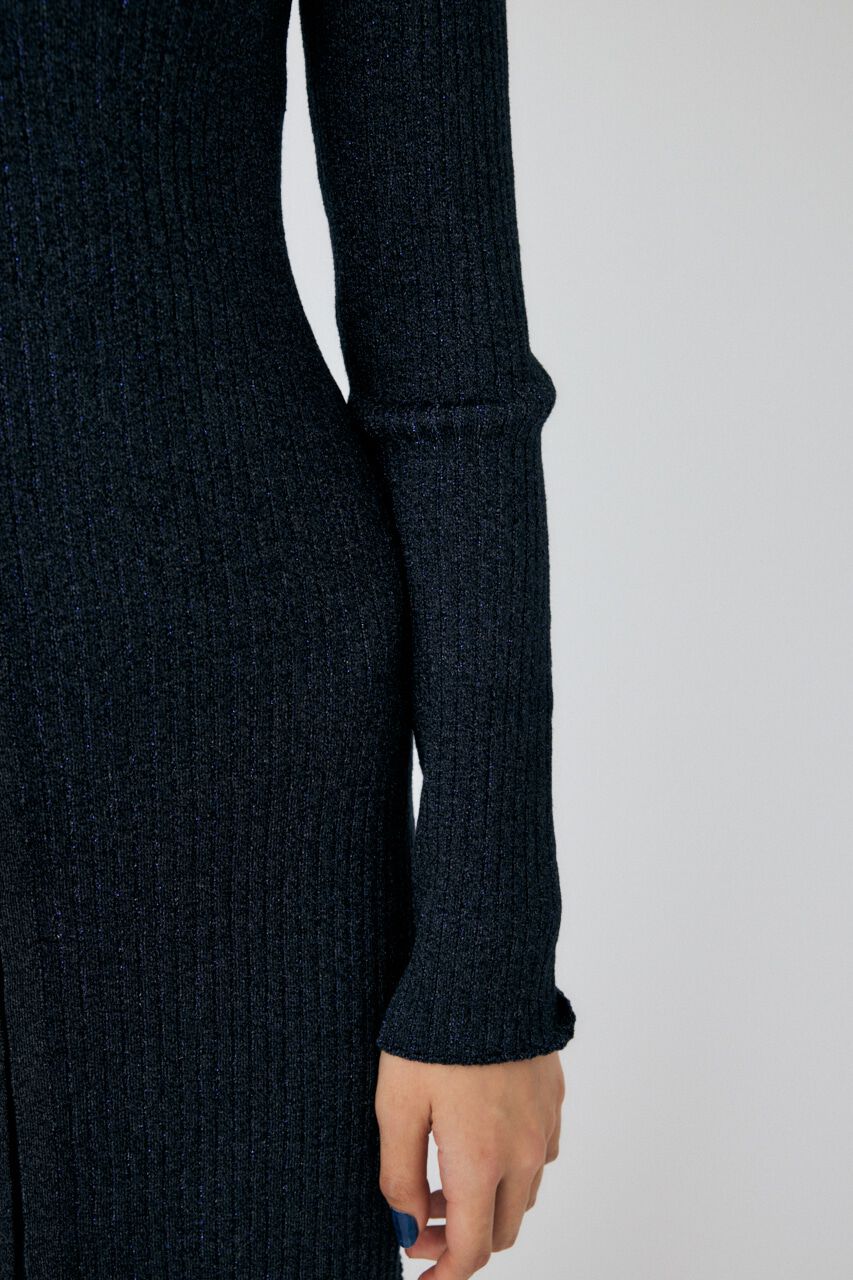 MOUSSY「ZIP UP LS MINI ドレス」|ワンピース|