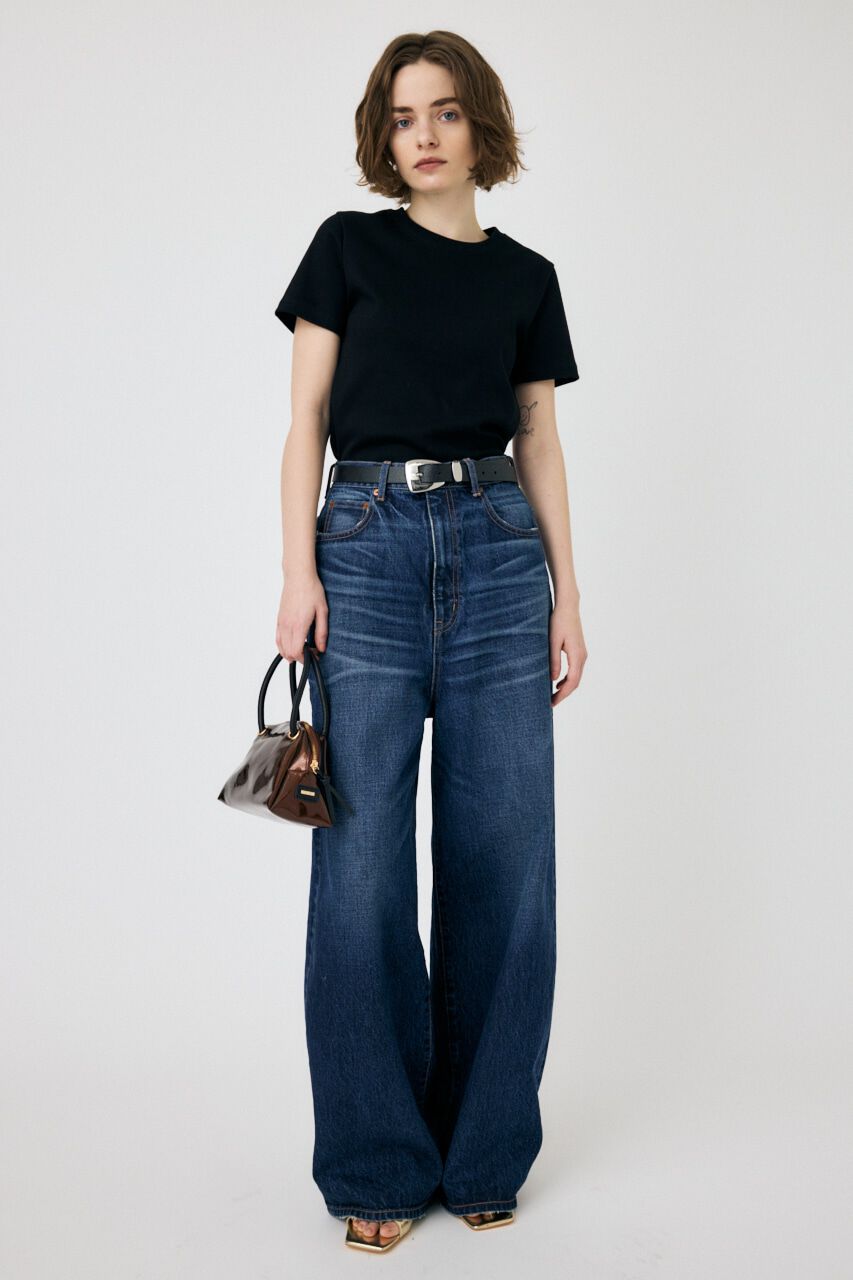 MOUSSY「SUVIN GIZA BASIC Tシャツ」|Tシャツ・カットソー|