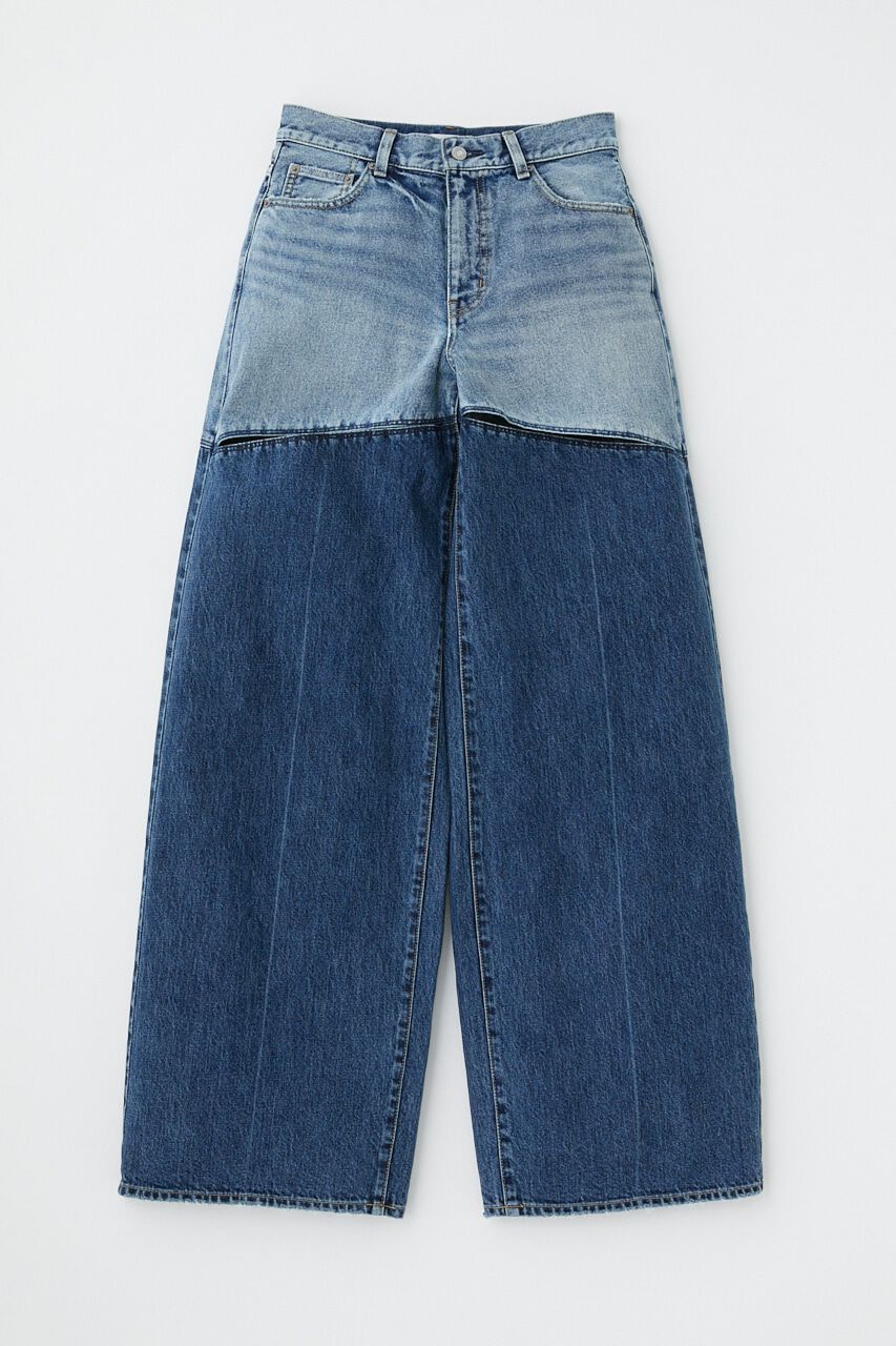 MOUSSY「HW NOTCH STRAIGHT」|デニム|