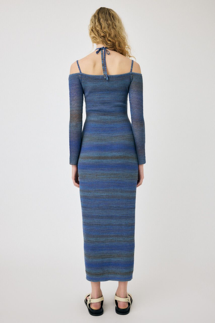 MOUSSY「MULTI COLOR ニットドレス」|ワンピース|