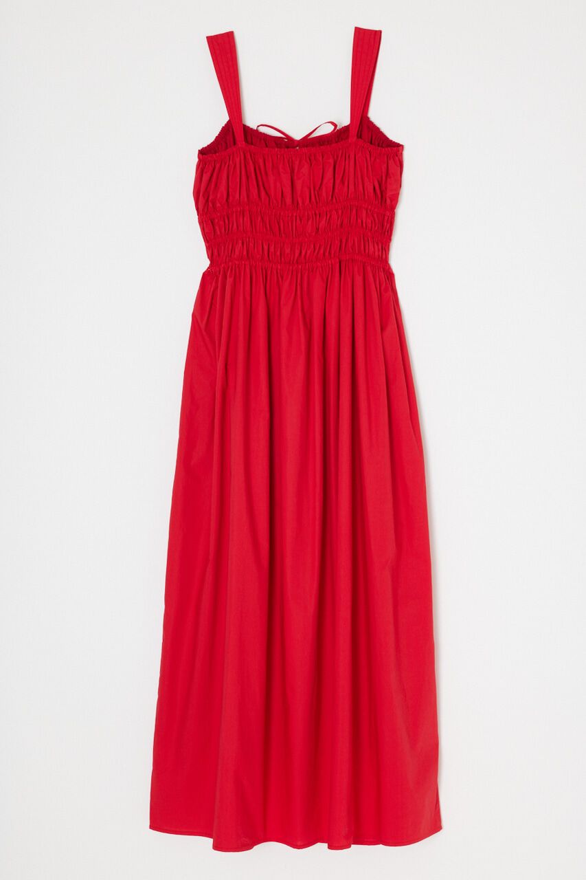 MOUSSY「COTTON GATHER CAMI ドレス」|ワンピース|