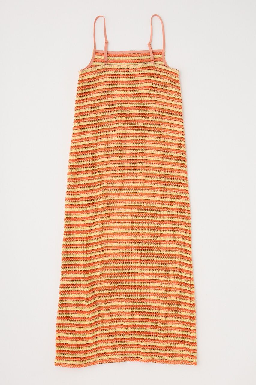 MOUSSY「MIX COLOR CROCHET ワンピース」|ワンピース|