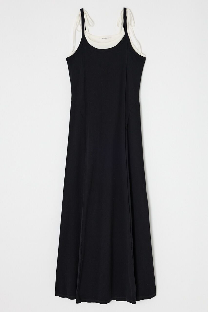 MOUSSY「LAYERED RIB ドレス」|ワンピース|