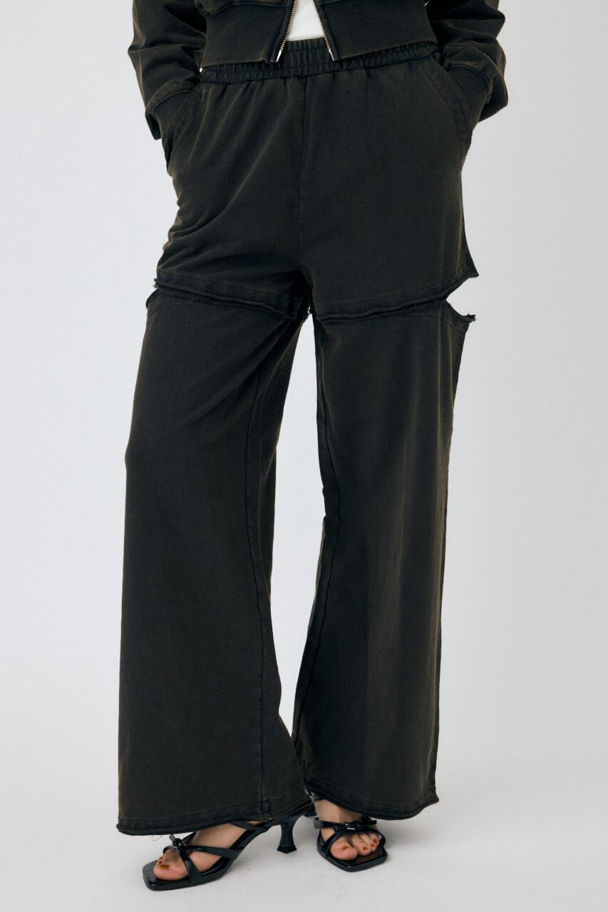 MOUSSY「CUT OUT スウェットパンツ」|その他|