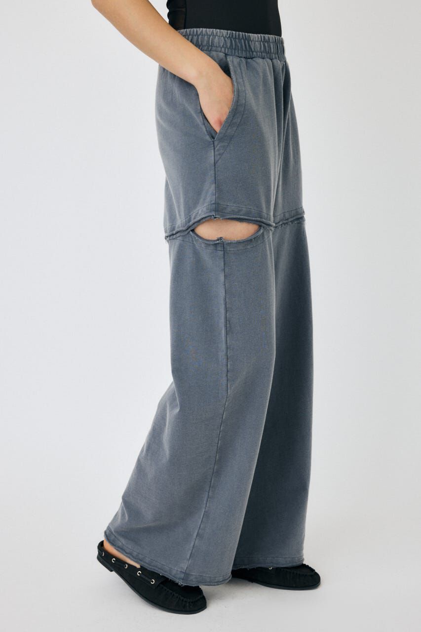 MOUSSY「CUT OUT スウェットパンツ」|その他|