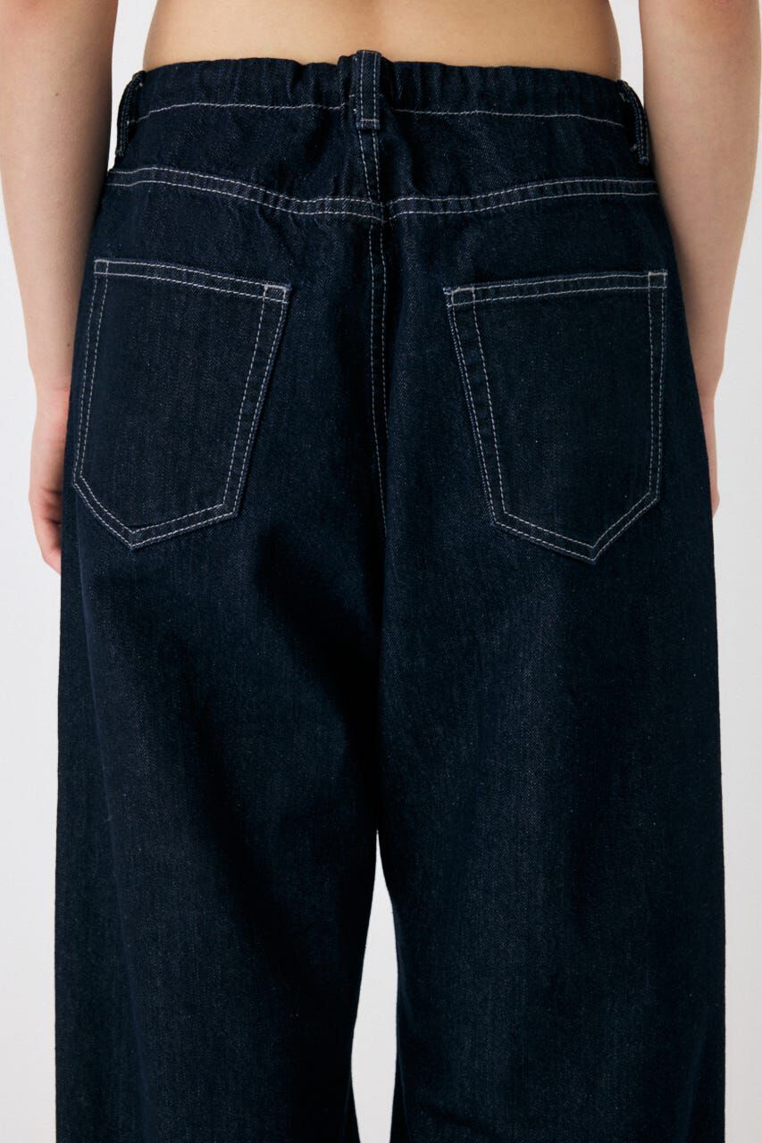 MOUSSY「EASY WAIST LIGHT ストレートデニム」|デニム|