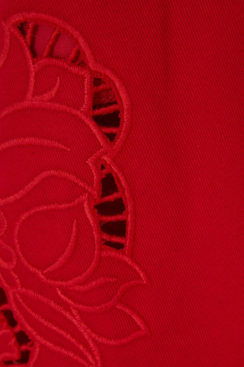 MOUSSY「カットワーク刺繍キャミソールワンピース　オーガニックコットン使用」|ワンピース|