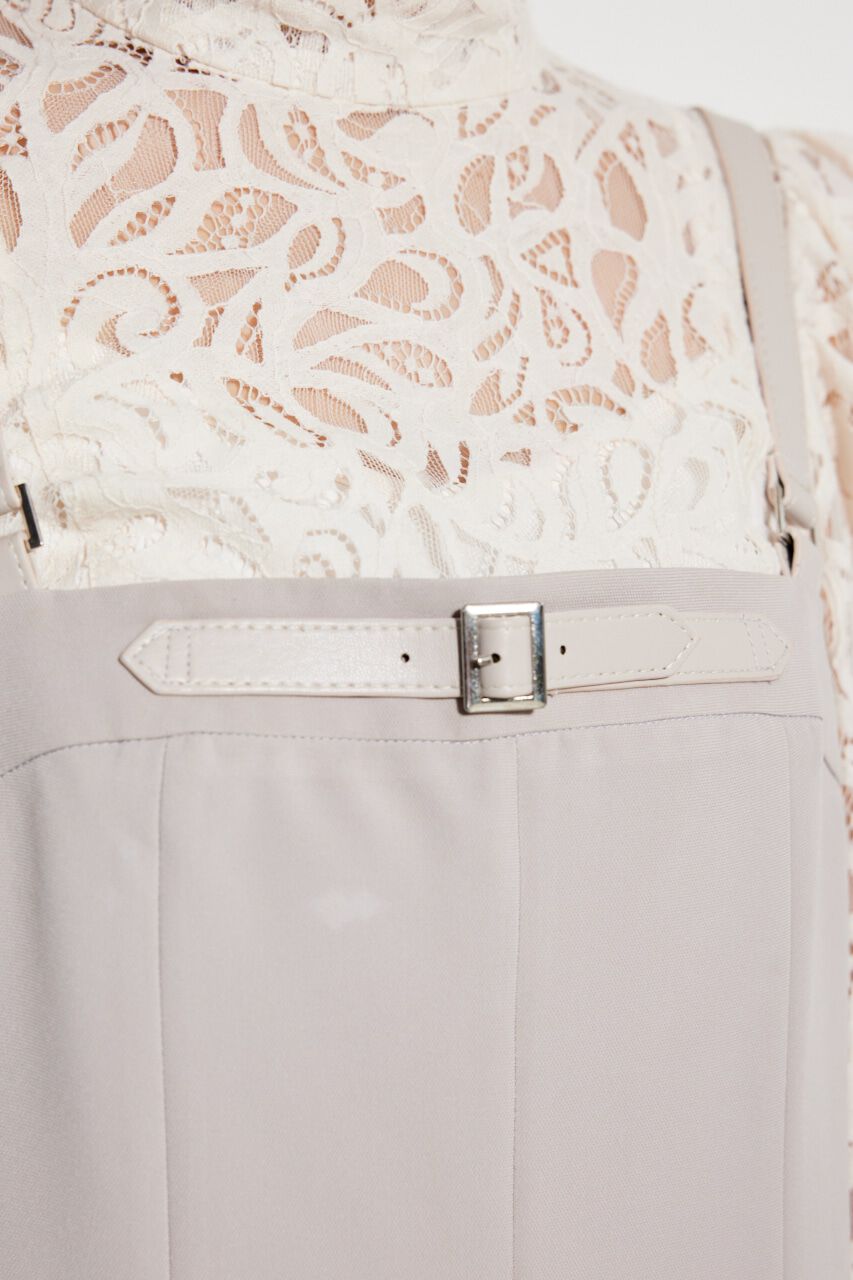 rienda「BELTデザインロンパース」|ワンピース|