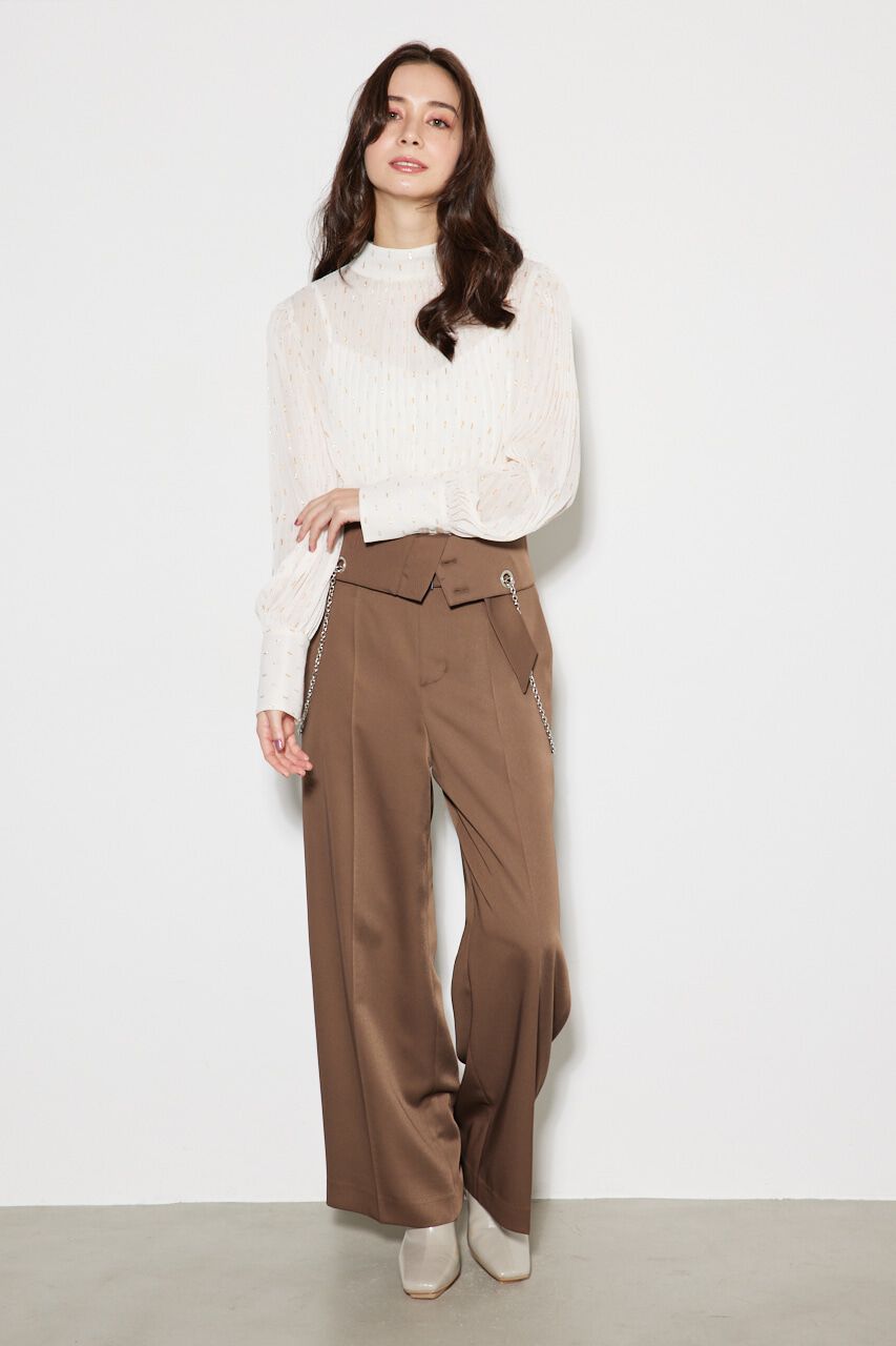 rienda「チェーンサスペンダーH/W PT」|その他|