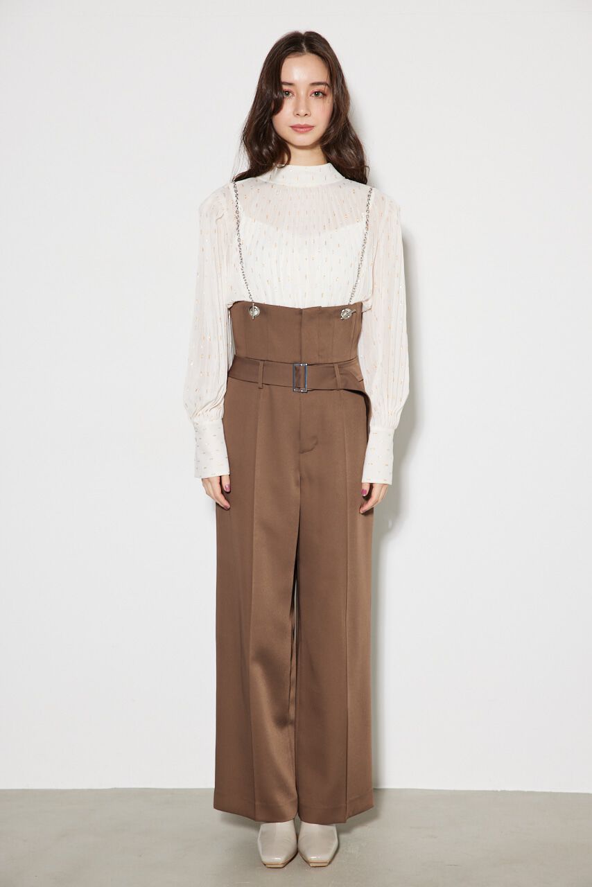 rienda「チェーンサスペンダーH/W PT」|その他|