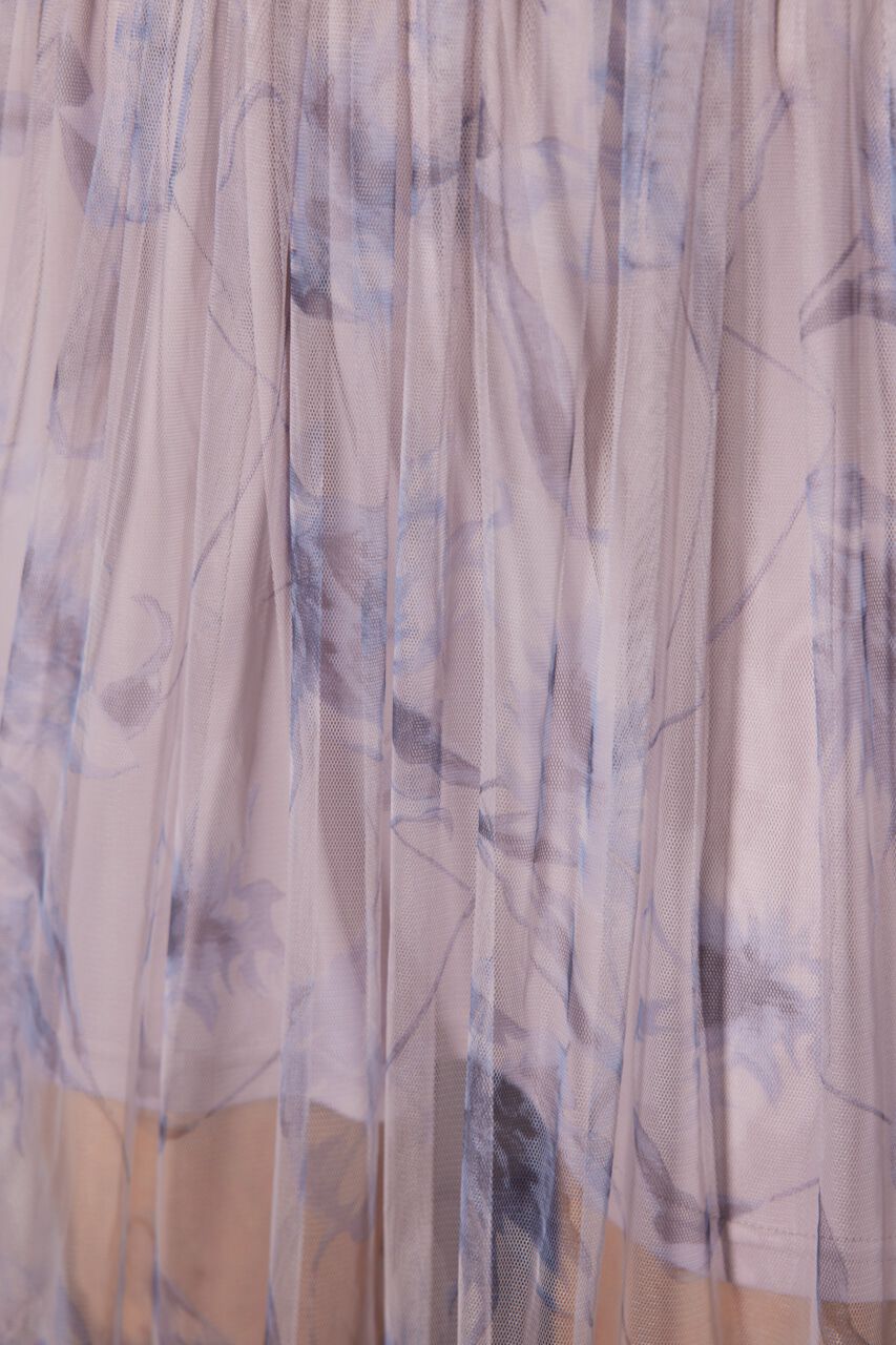 rienda「チュールドッキングビスチェパターンワンピース」|ワンピース|