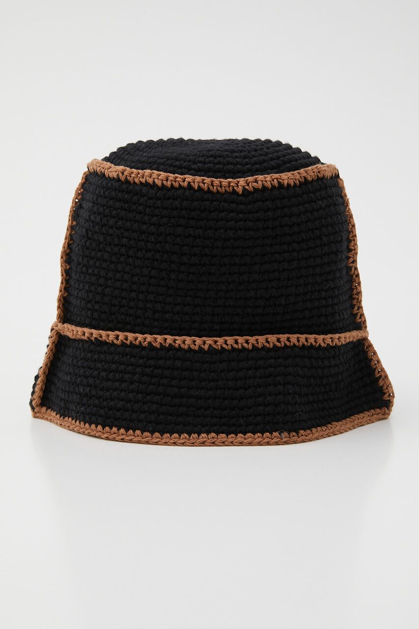 RODEO CROWNS「ニットバケットハット」|その他|BLK