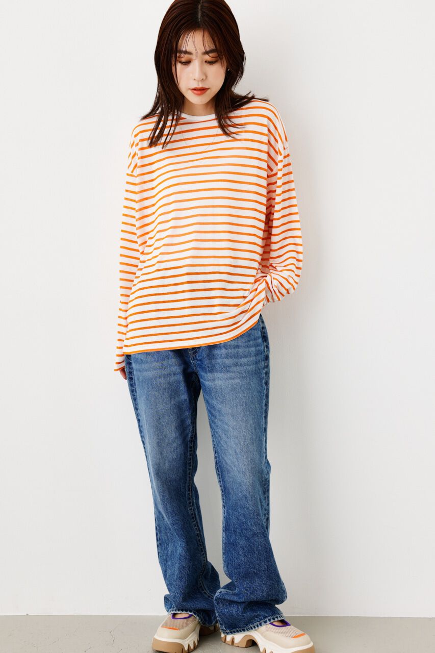 RODEO CROWNS「シアーボーダートップス」|Tシャツ・カットソー|