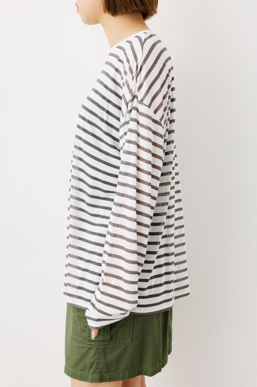 RODEO CROWNS「シアーボーダートップス」|Tシャツ・カットソー|