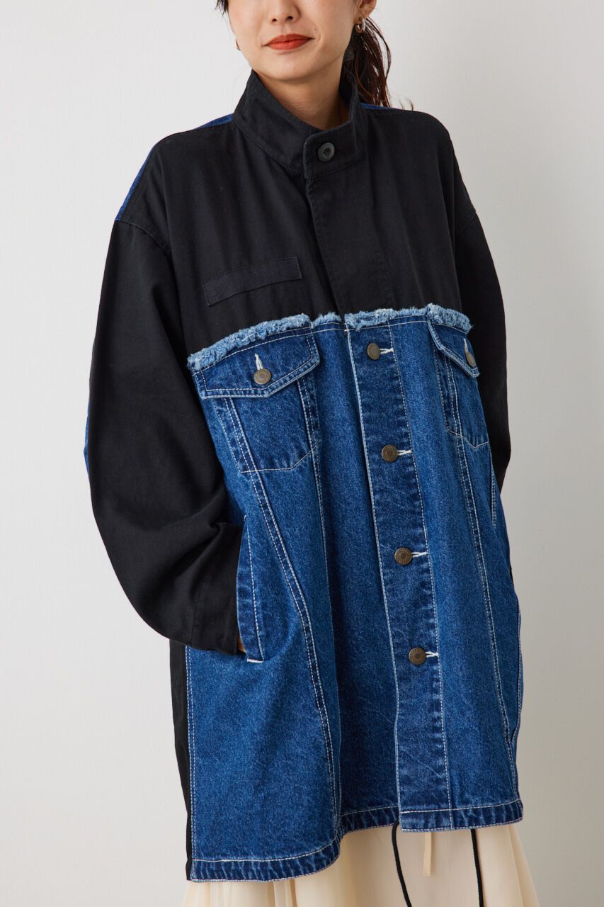 RODEO CROWNS「DENIM リメイクライク モッズコート」|その他|