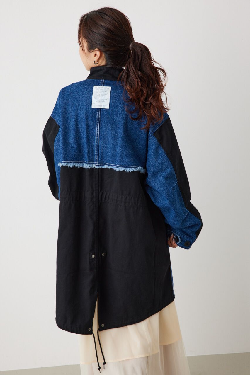 RODEO CROWNS「DENIM リメイクライク モッズコート」|その他|