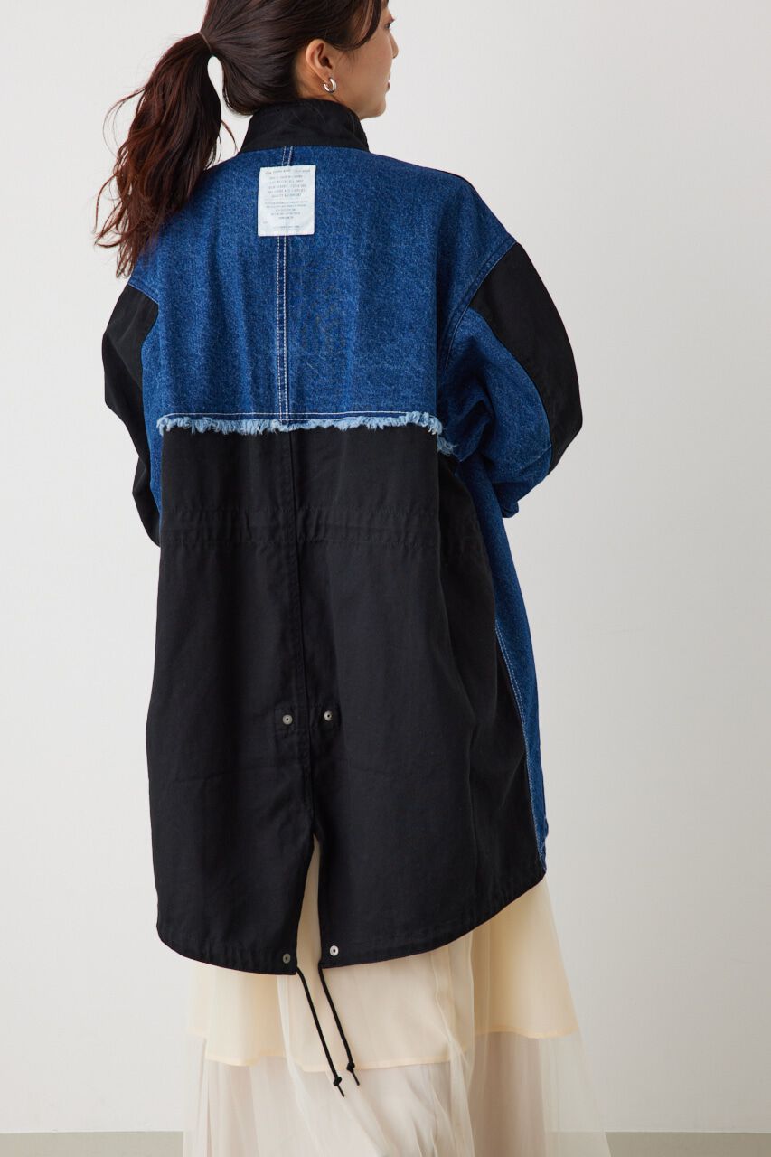 RODEO CROWNS「DENIM リメイクライク モッズコート」|その他|