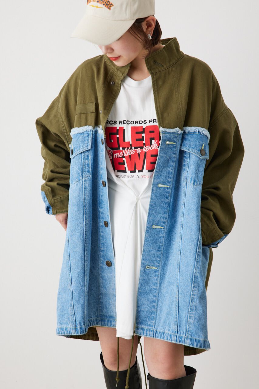 RODEO CROWNS「DENIM リメイクライク モッズコート」|その他|