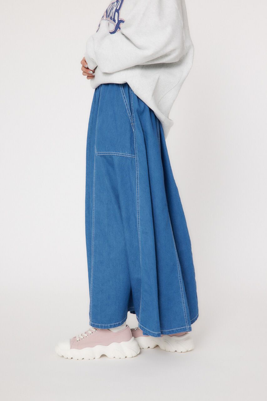 RODEO CROWNS「ステッチワークデニムフレアスカート」|その他|