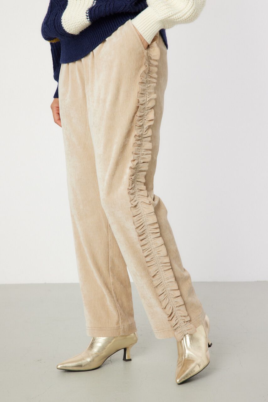 RODEO CROWNS「サイドフリルベロアパンツ」|その他|IVOY3