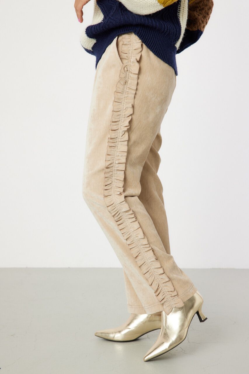 RODEO CROWNS「サイドフリルベロアパンツ」|その他|