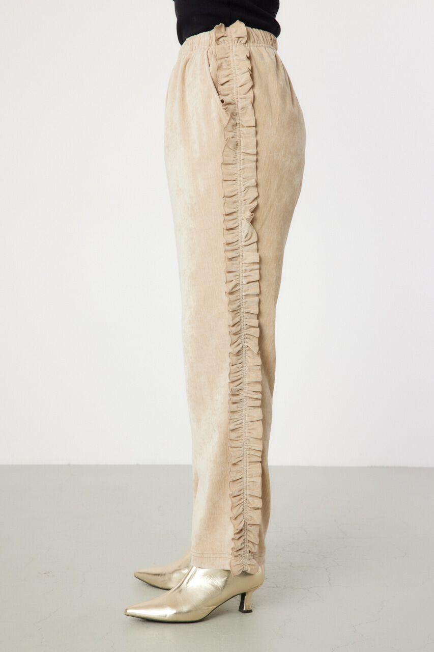 RODEO CROWNS「サイドフリルベロアパンツ」|その他|