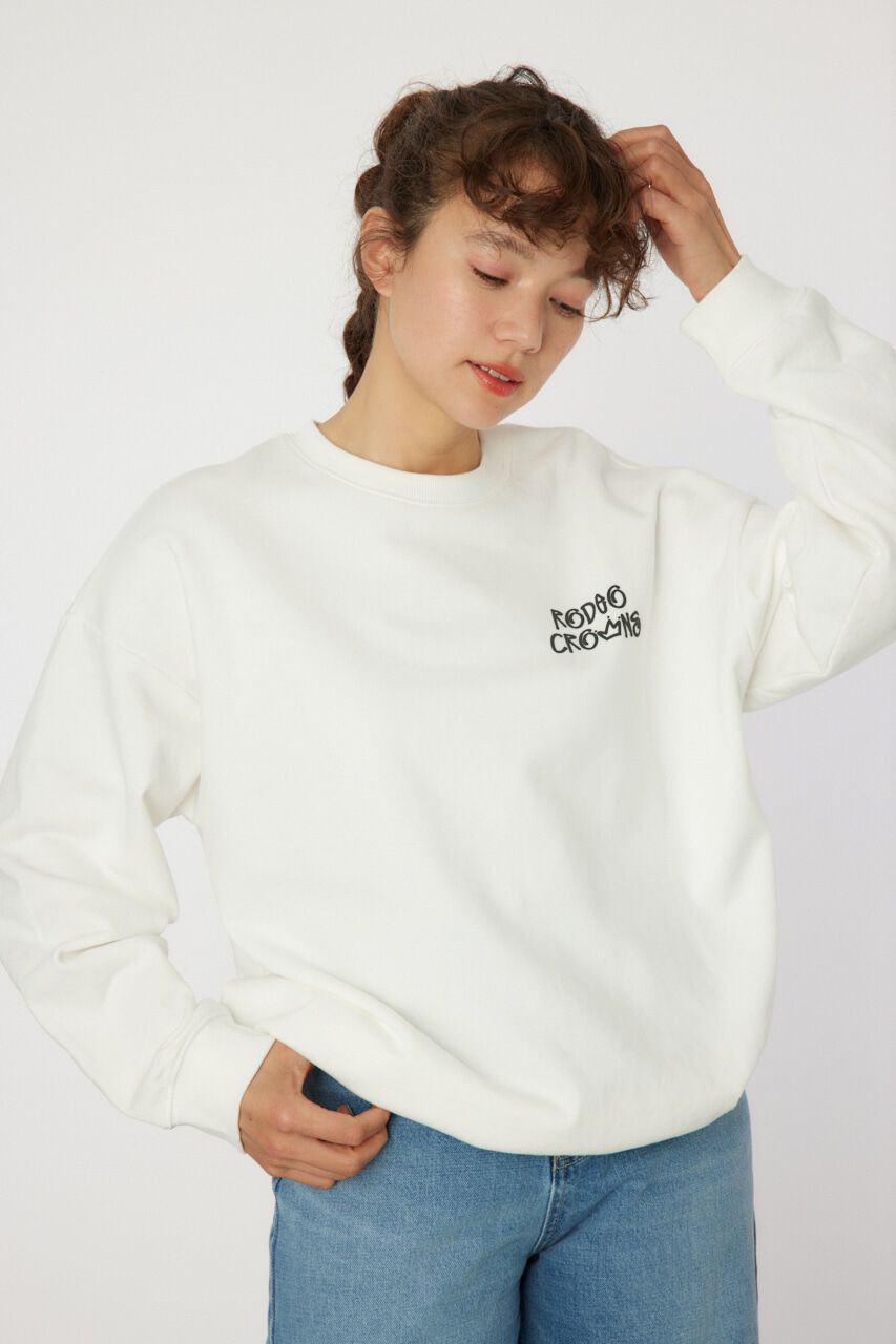 RODEO CROWNS「graffiti flagスウェットトップス」|パーカー|