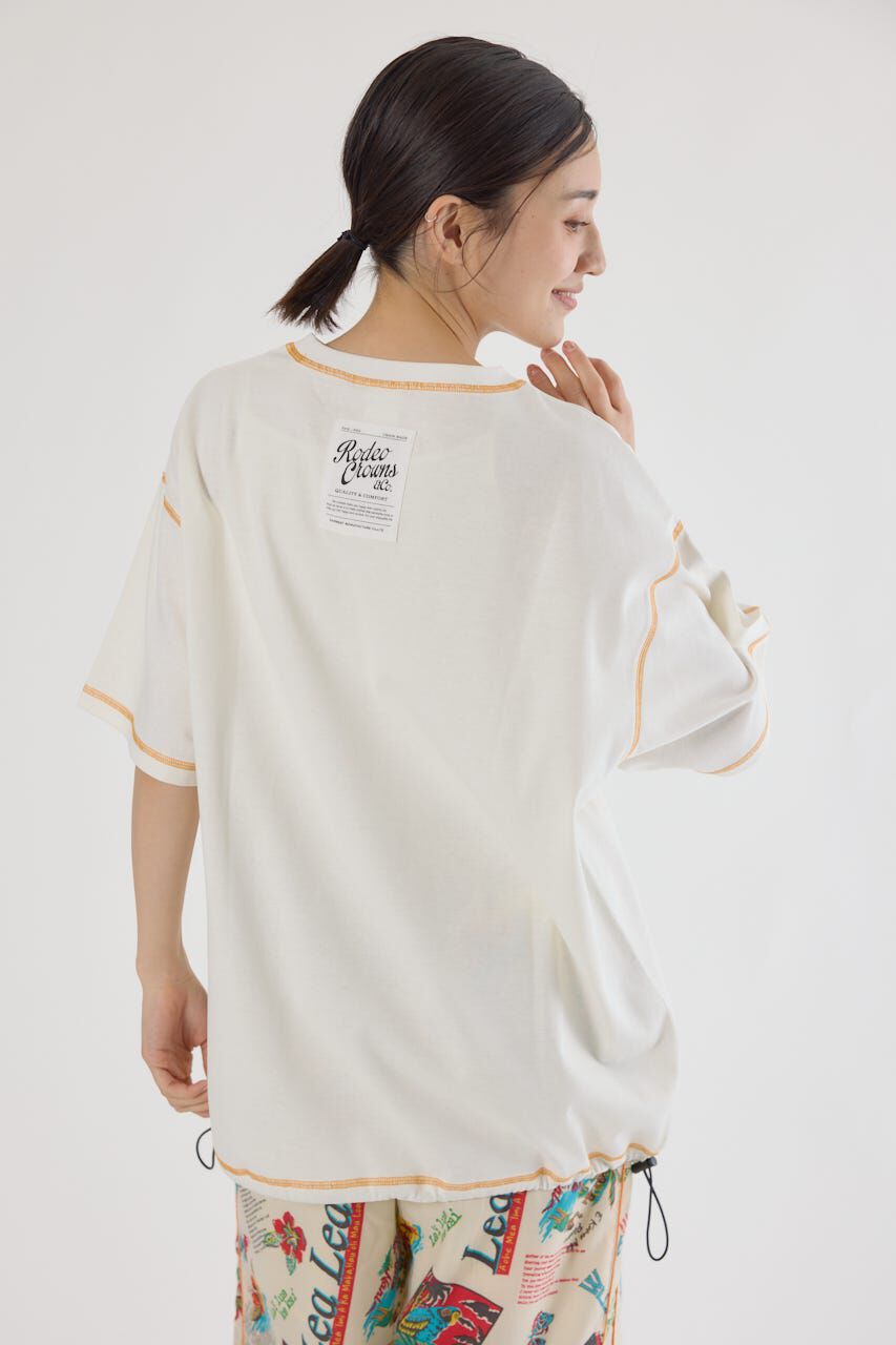 RODEO CROWNS「MASTER PROTECT ドロストビッグTシャツ」|Tシャツ・カットソー|
