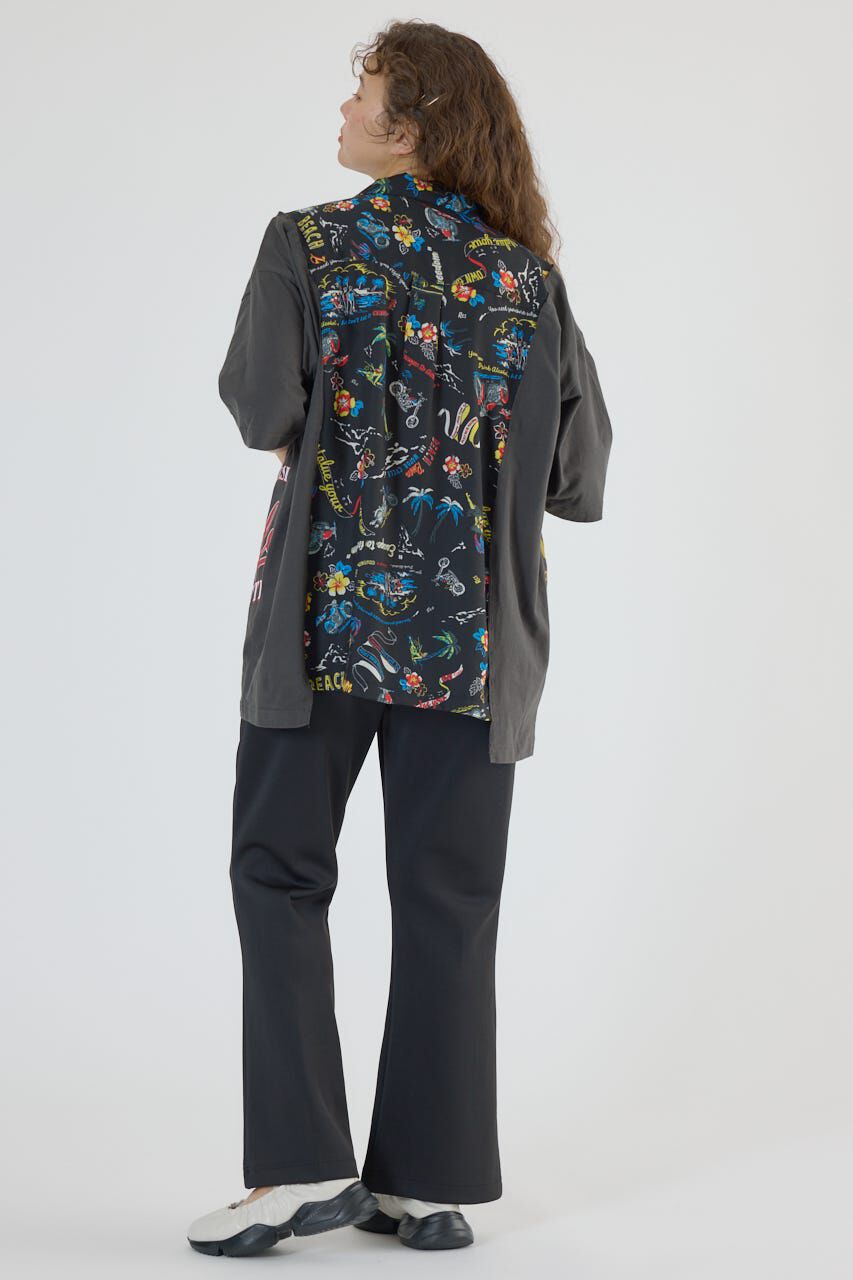 RODEO CROWNS「ドッキングアロハビッグシャツ」|シャツ・ブラウス|