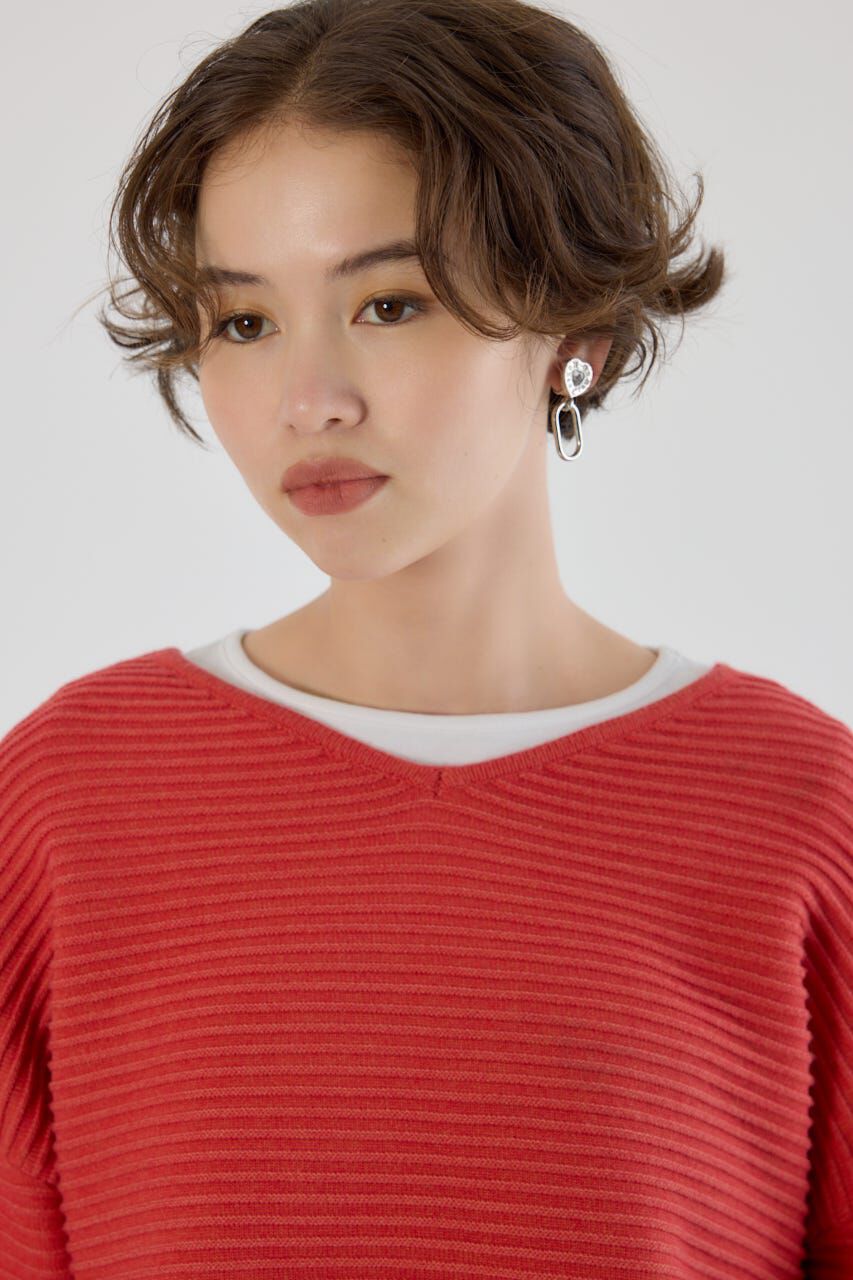 RODEO CROWNS「2WAYクロスニットトップス」|ニット・セーター|