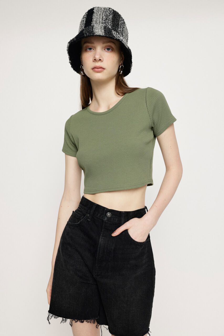 SLY「CROPPED CUT トップス」|Tシャツ・カットソー|