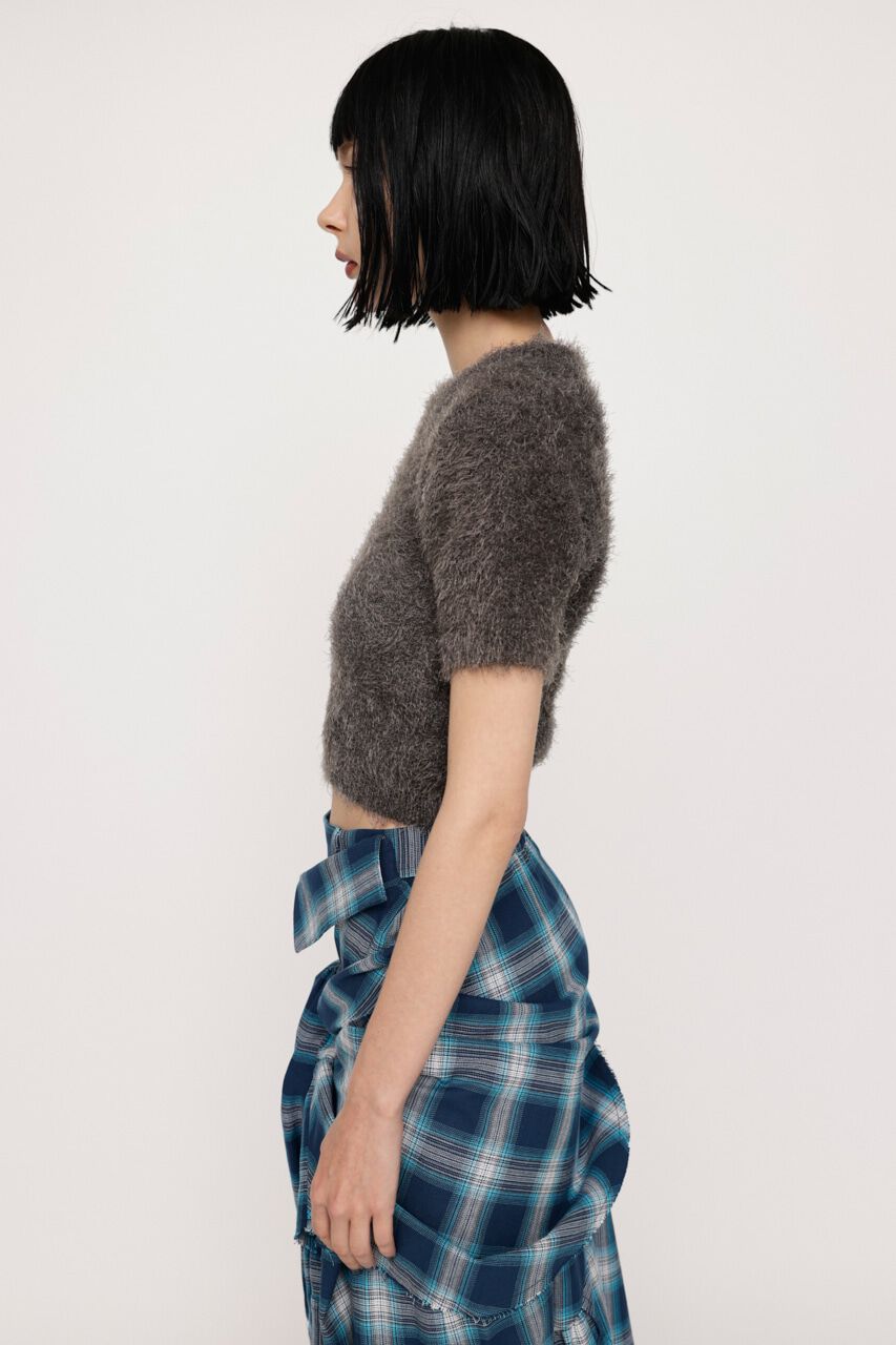 SLY「SHAGGY TINY Tシャツ」|ニット・セーター|