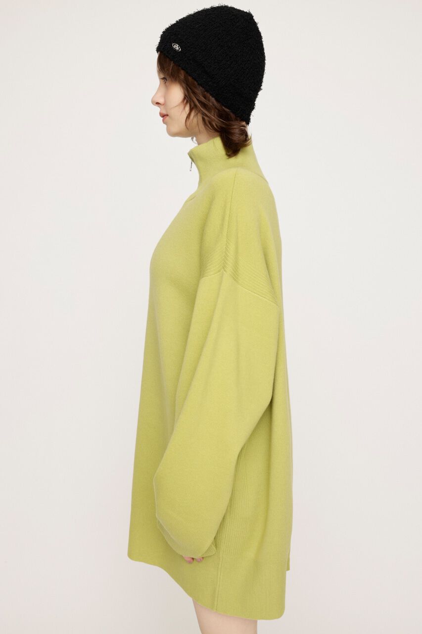 SLY「HALF ZIP H／N LOOSELY ワンピース」|ワンピース|