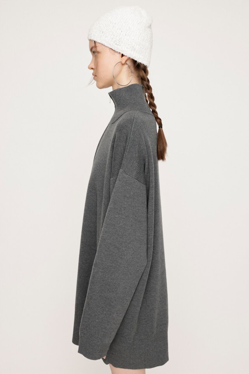 SLY「HALF ZIP H／N LOOSELY ワンピース」|ワンピース|