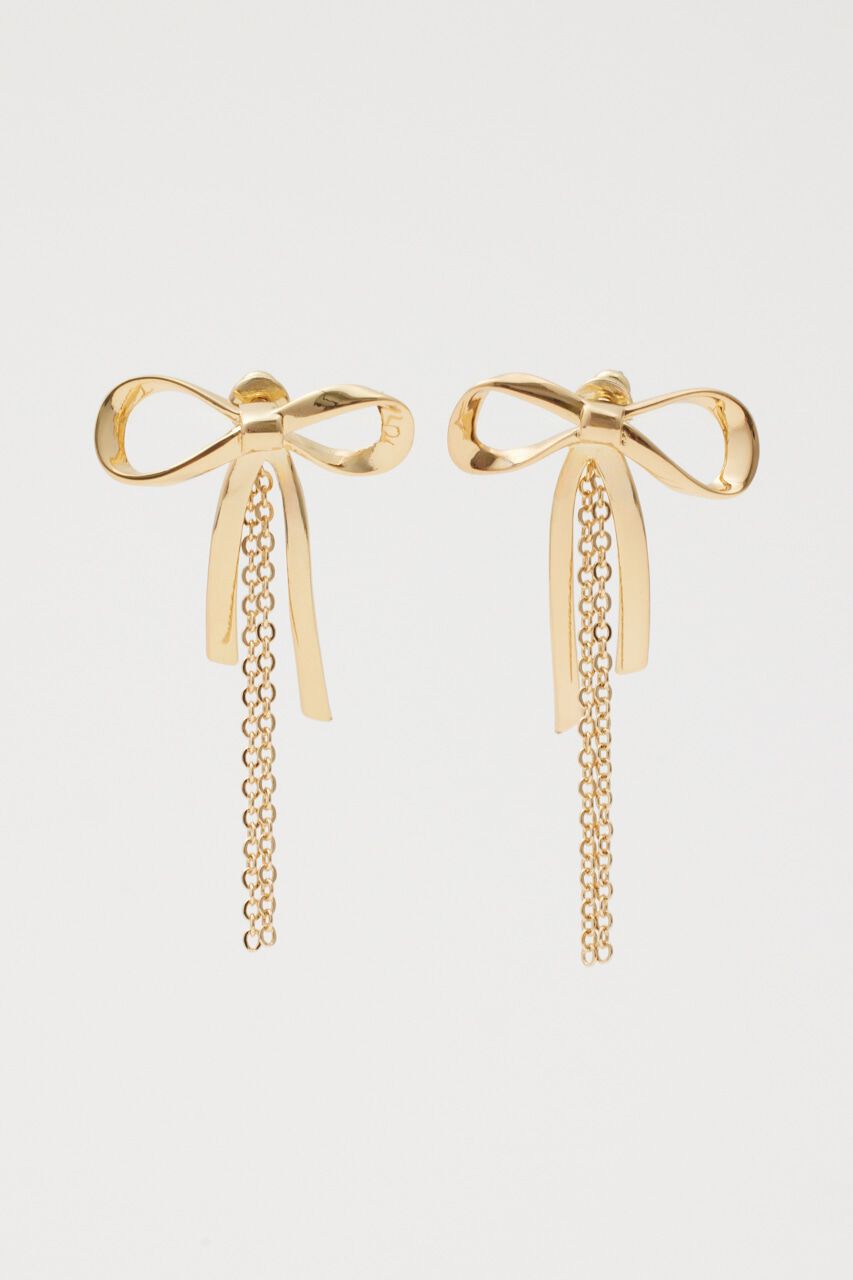 SLY「RIBBON ピアス」|ピアス|GLD