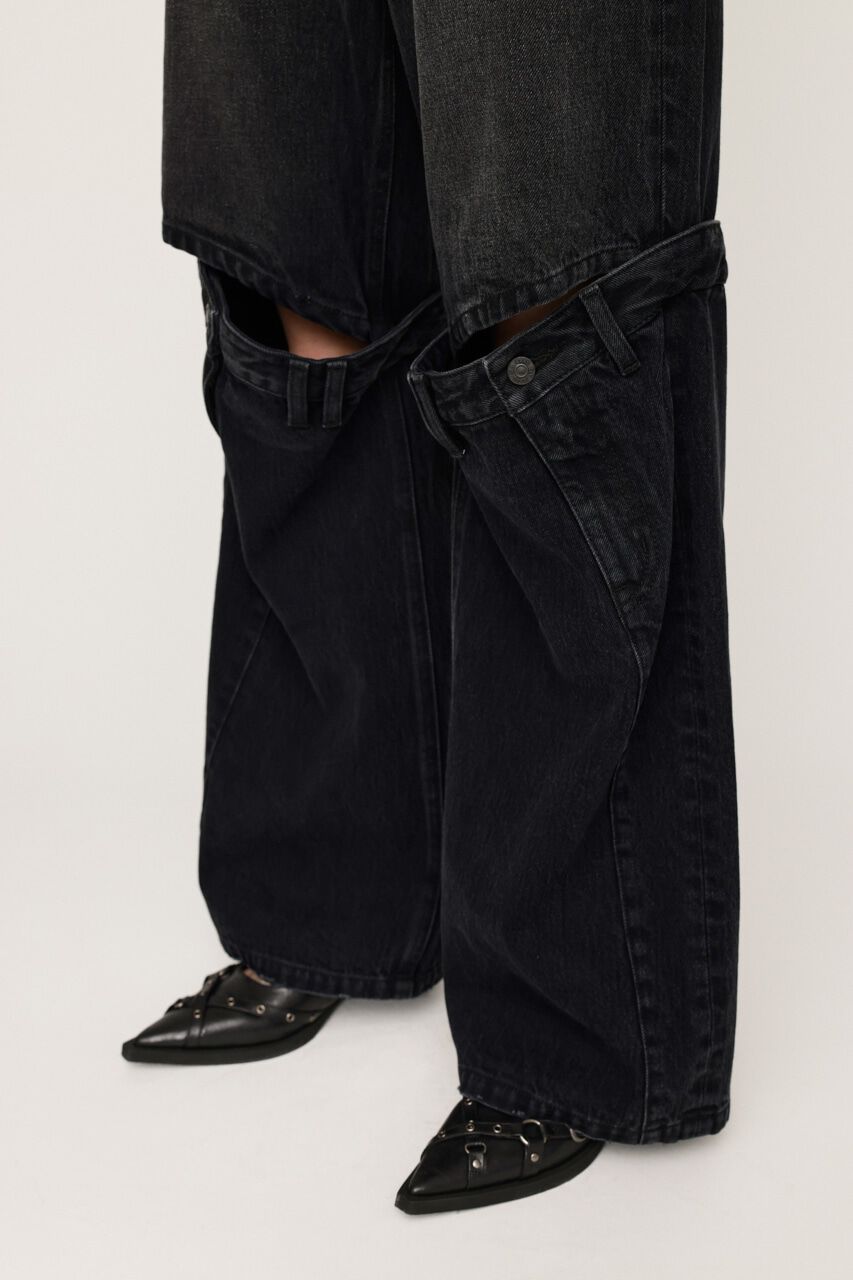 SLY「J／W KNEE DENIM PT-E」|デニム|