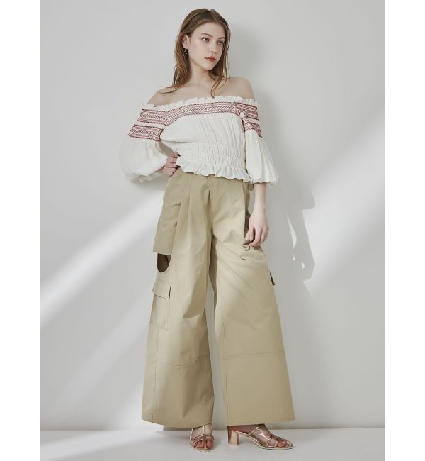 dazzlin「オフショルフェミニックトップス」|シャツ・ブラウス|