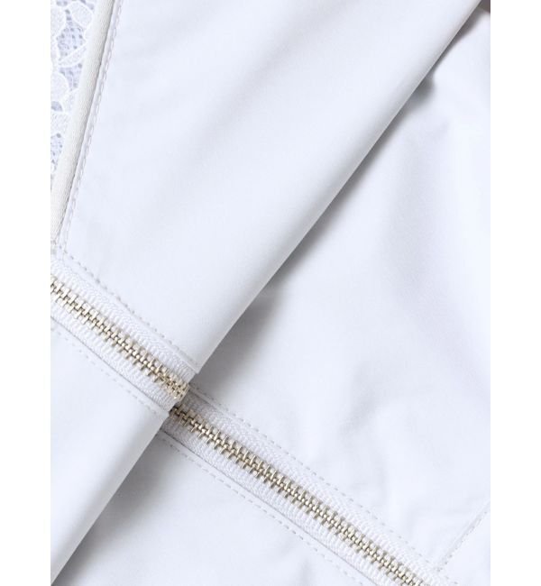 MERCURYDUO「【FILA別注】レース切替トラックジャケット」|ブルゾン・スタジャン|