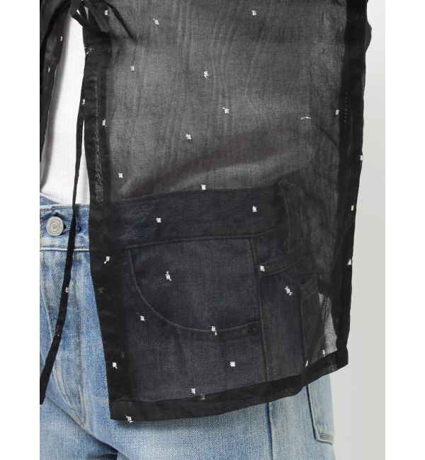 Ungrid「コットンオーガンジー2Wayブラウス」|シャツ・ブラウス|