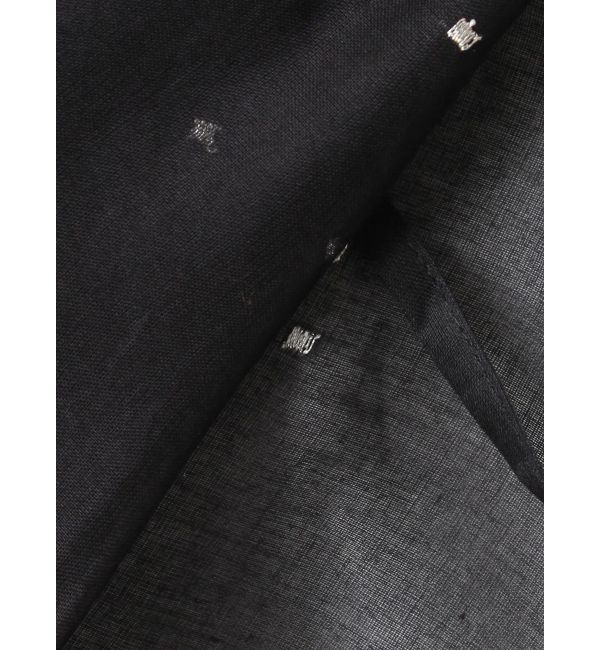 Ungrid「コットンオーガンジー2Wayブラウス」|シャツ・ブラウス|