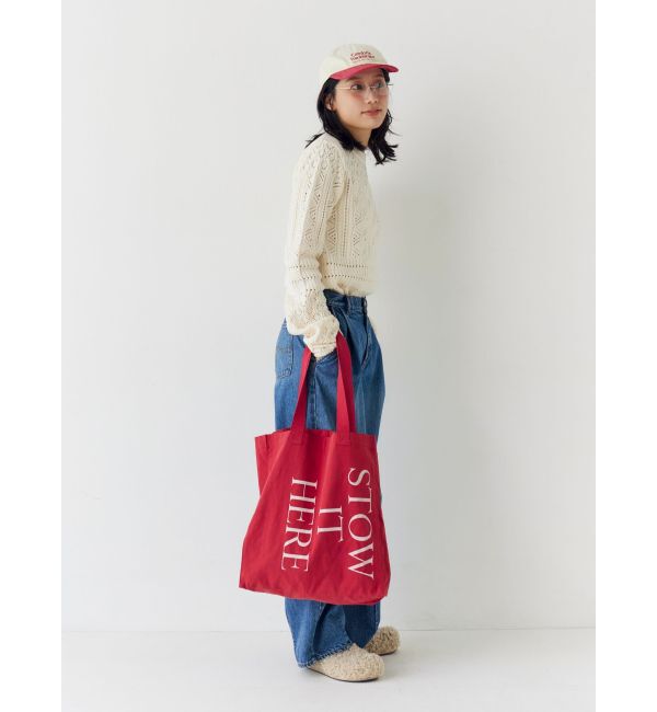 Ungrid「ビッグロゴトートバッグ」|トートバッグ|