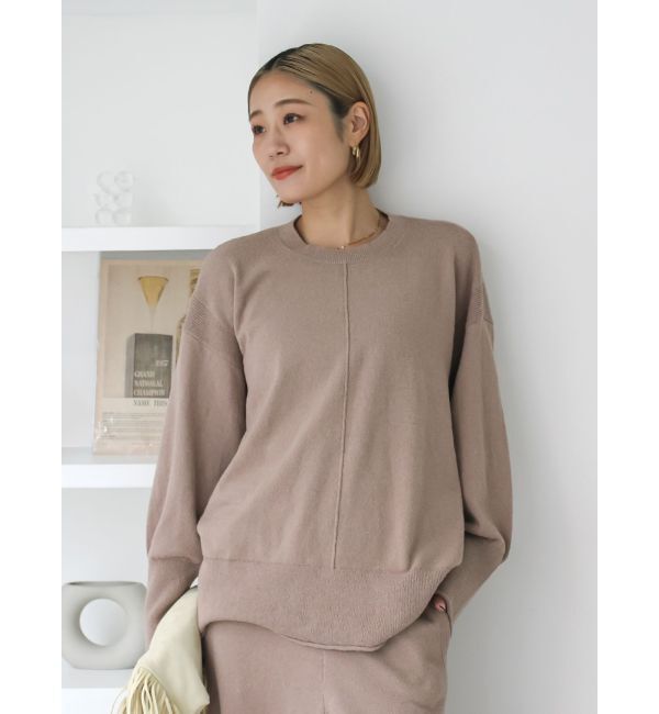 Ungrid「ミニループヤーンルーズニット」|ニット・セーター|