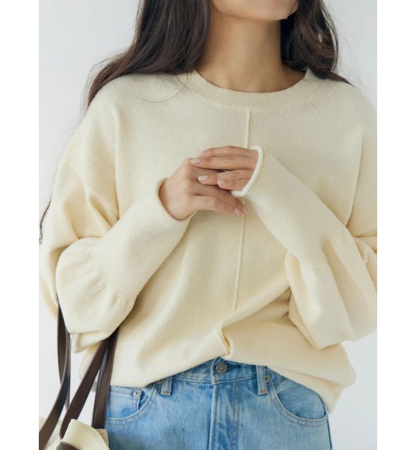 Ungrid「ミニループヤーンルーズニット」|ニット・セーター|